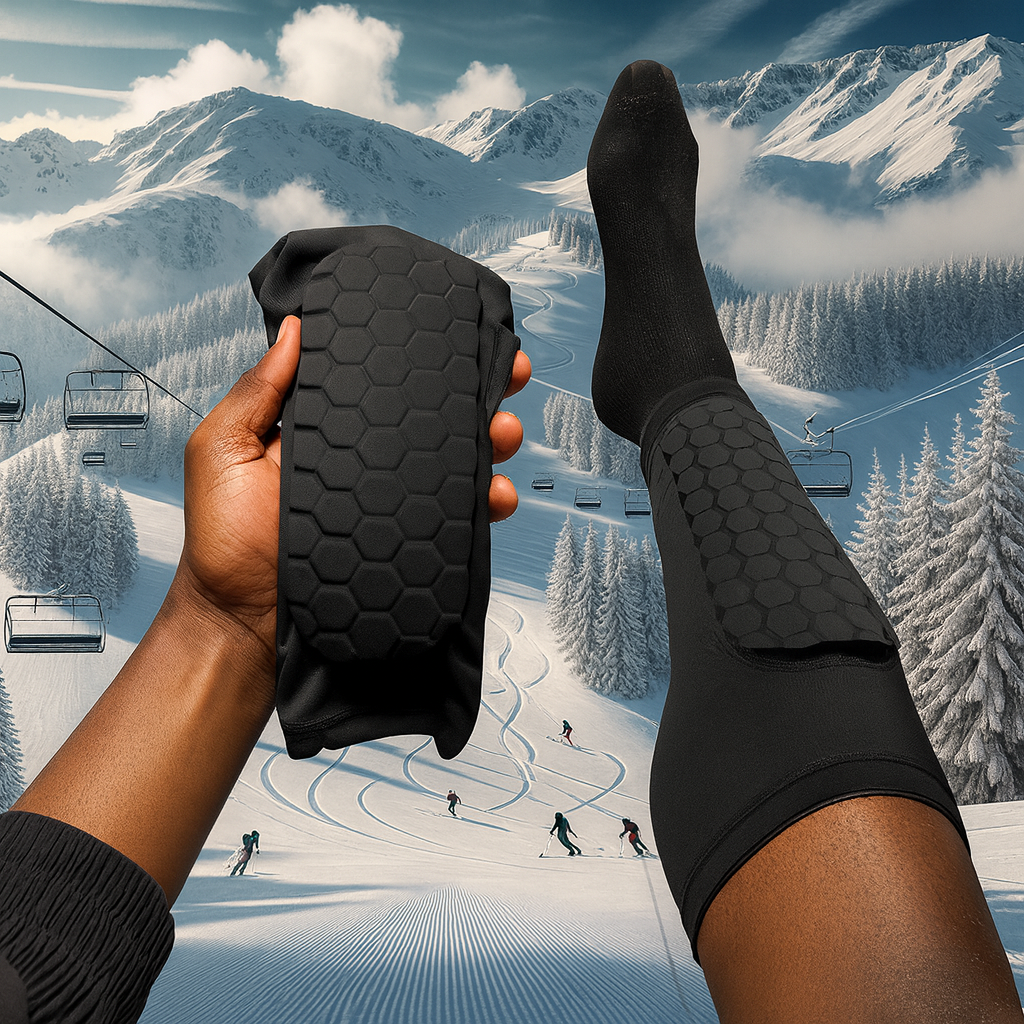 Norillo™ – Leggbeskytter for Skikjøring uten Smerte og Trykk