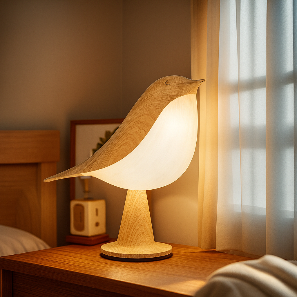 Norillo™ – Nattlampe i Fugldesign med Duft og Justerbart Lys