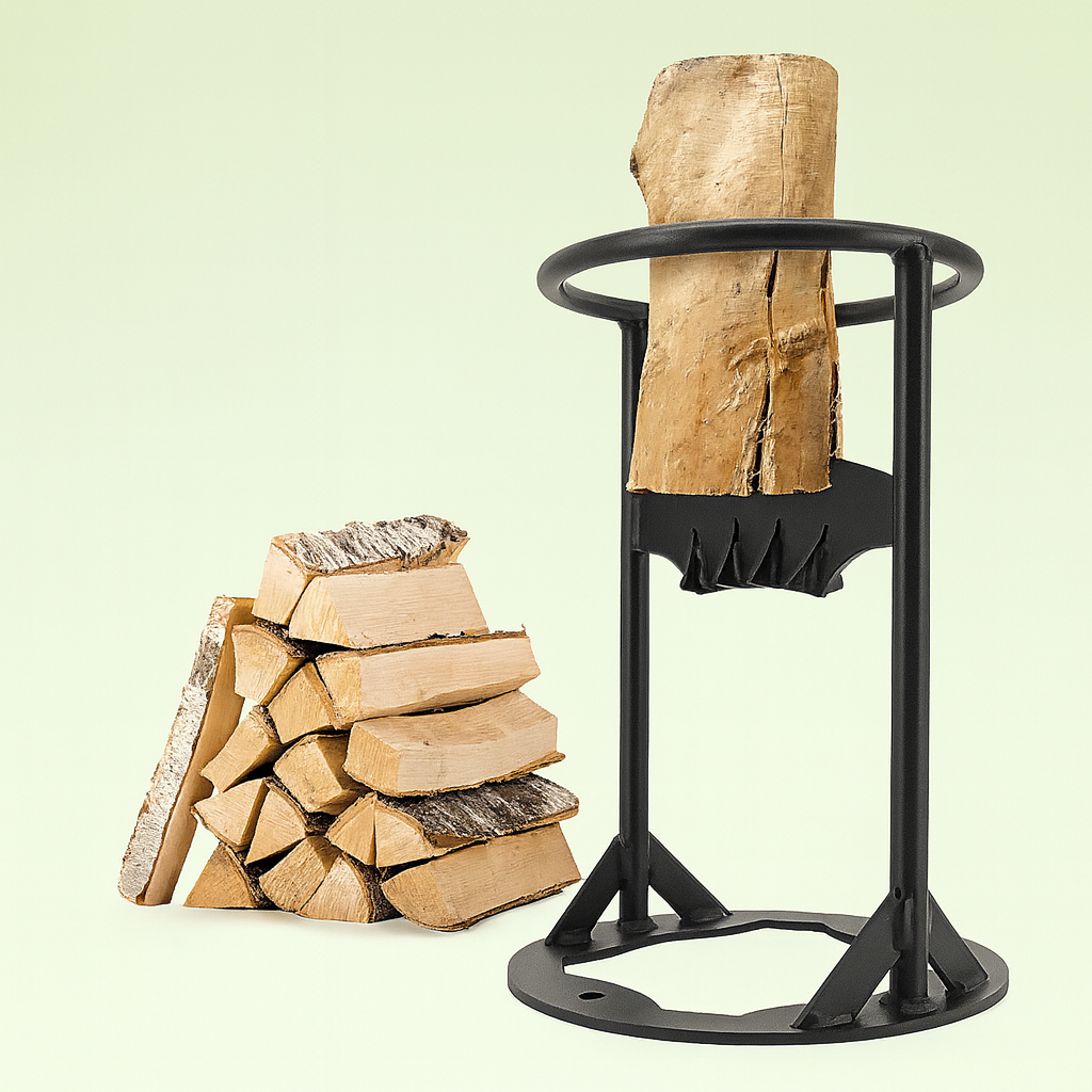 Norillo™ – Sikker vedkløyver i stål som gir perfekt opptenningsved uten øks