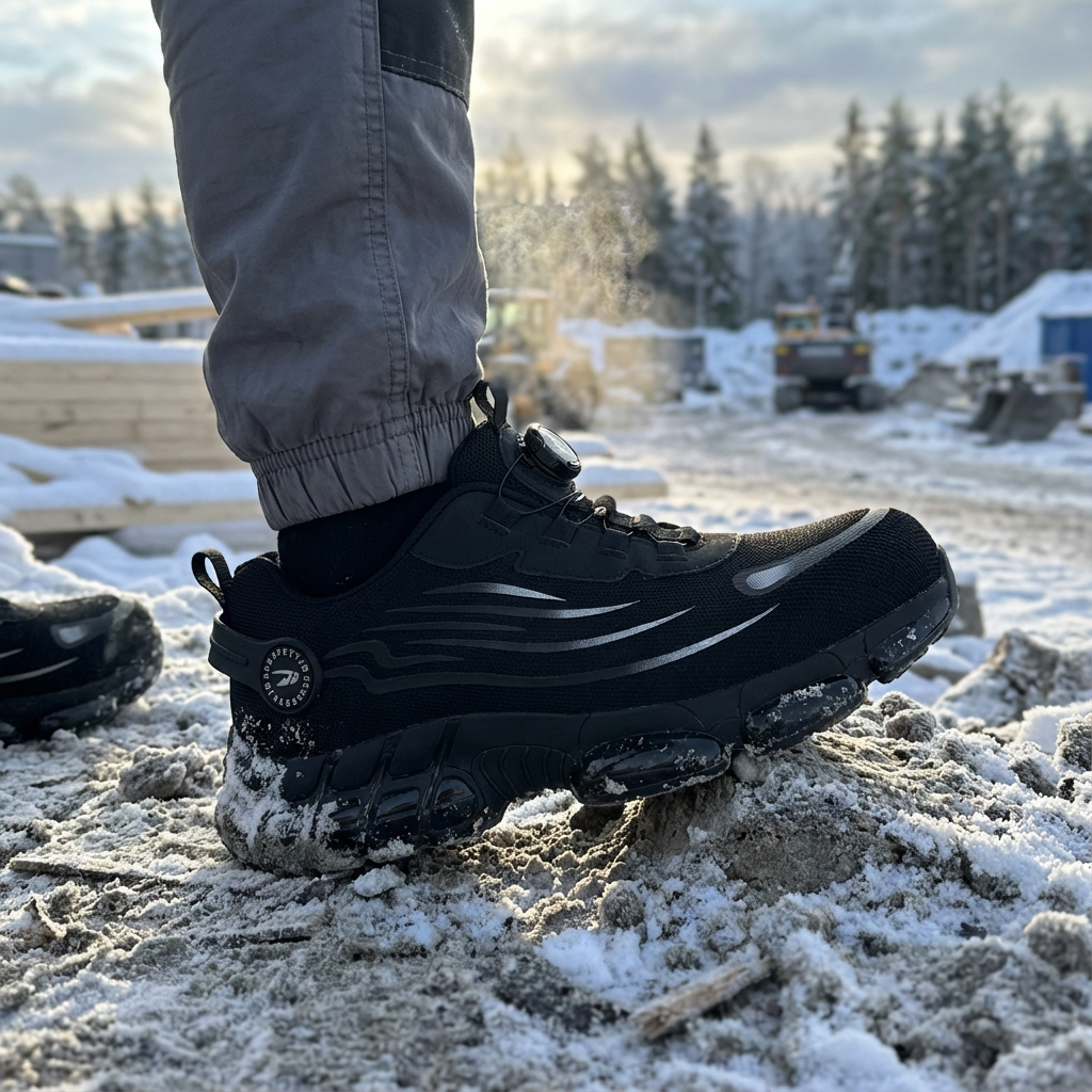 Norillo™ – ArmorFlex S3 Air – Ultralette vernesko med ståltåhette & vrilås