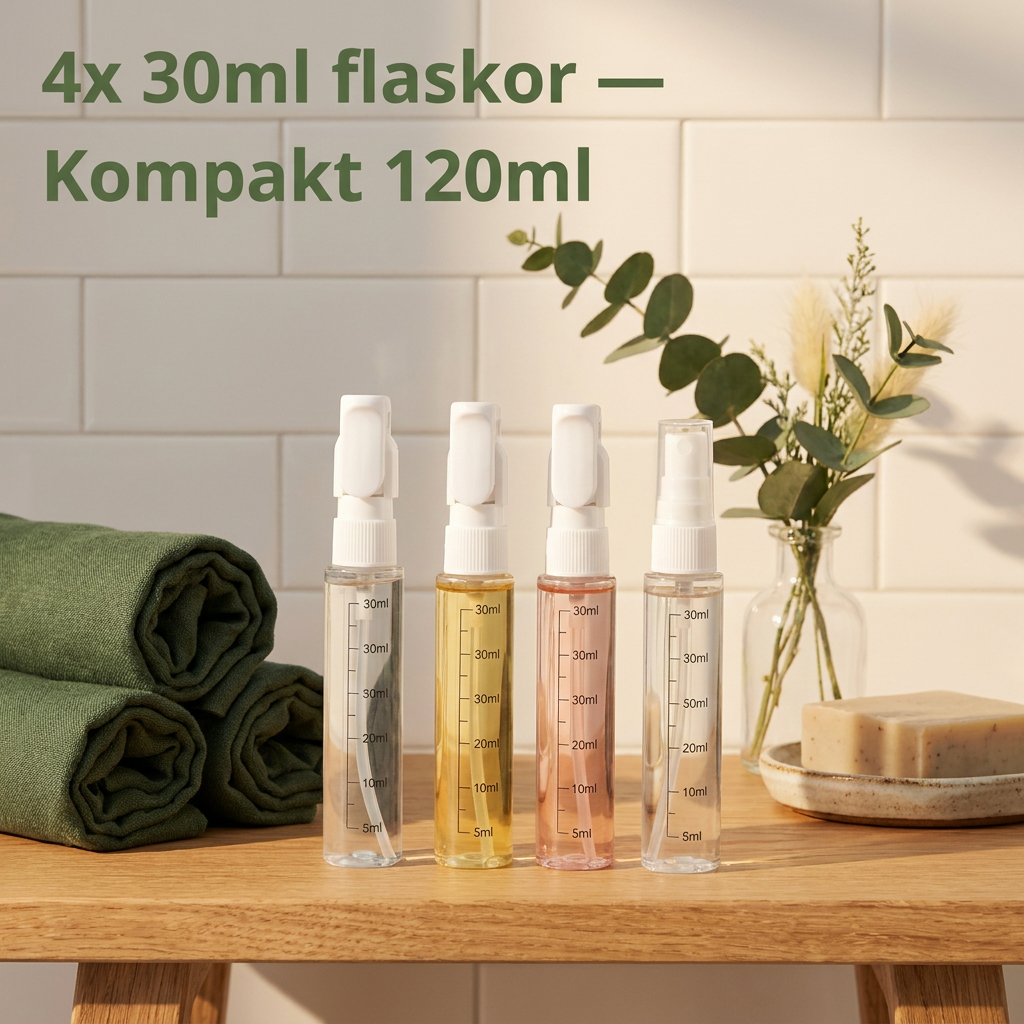 Norillo™ – RoutinePack: bær hele rutinen i én lekkasjesikker flaske