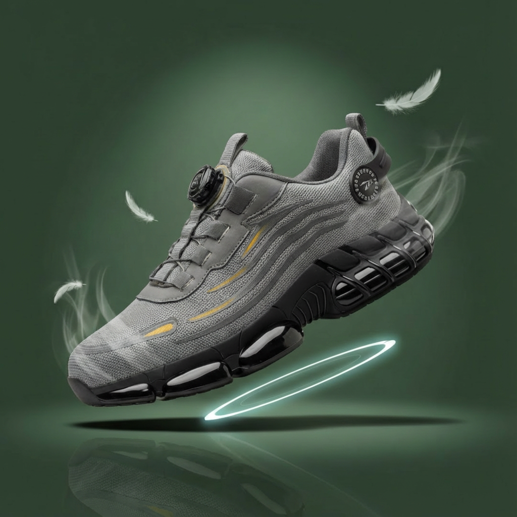 Norillo™ – ArmorFlex S3 Air – Ultralette vernesko med ståltåhette & vrilås