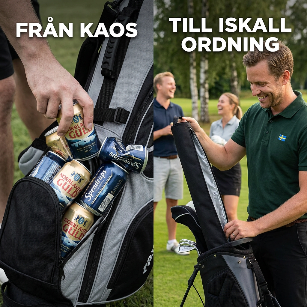 Norillo™ – BagCooler diskret kjølesleeve for golfbagen