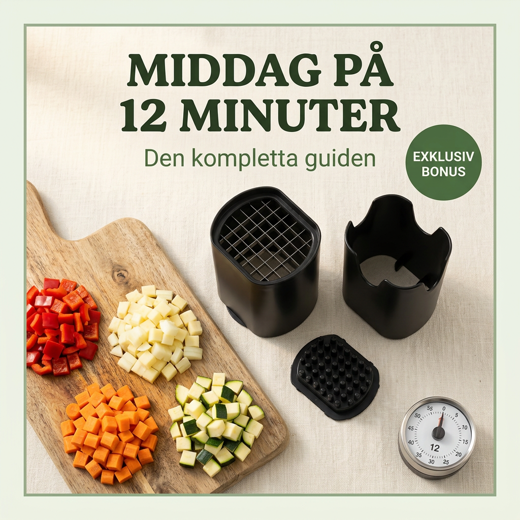 Middag på 12 minutter (Komplett guide 54 sider)