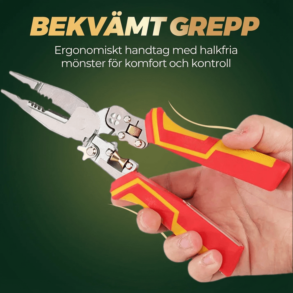 Norillo™ – 8-i-1 avmantlingstang for rask kapping og kabelarbeid