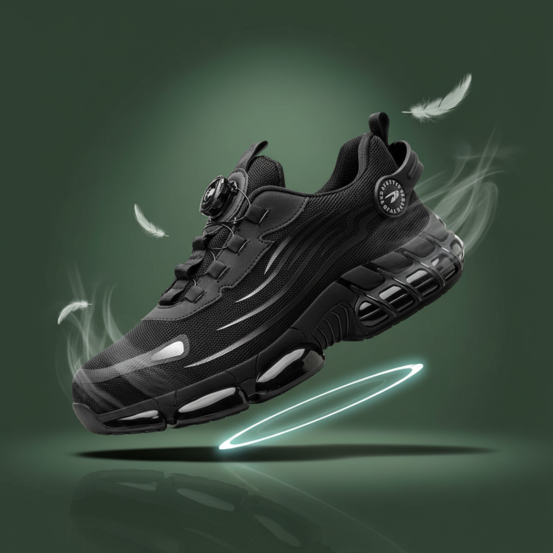 Norillo™ – ArmorFlex S3 Air – Ultralette vernesko med ståltåhette & vrilås