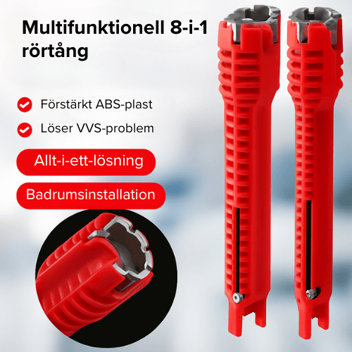 Norillo™ – 8-i-1 Rørtang for Trange Rom & Raske VVS-Reparasjoner