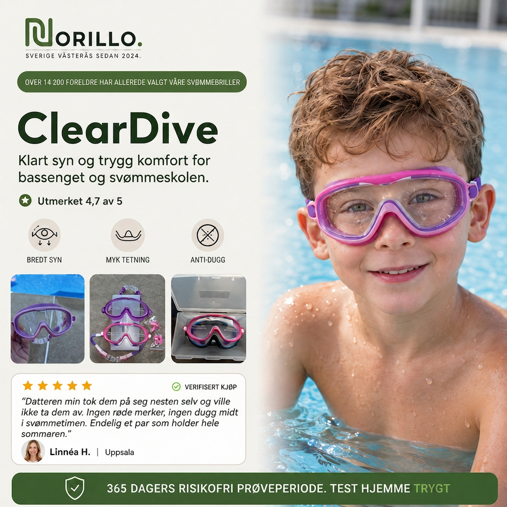 ClearDive barnesvommebriller
