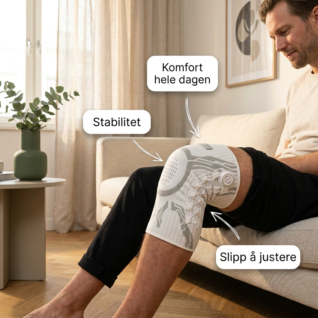 Komfort hele dagen - Kuangmi knebeskytter