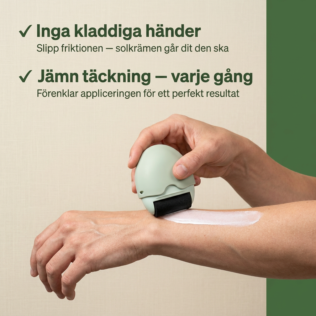 Solkremsapplikator