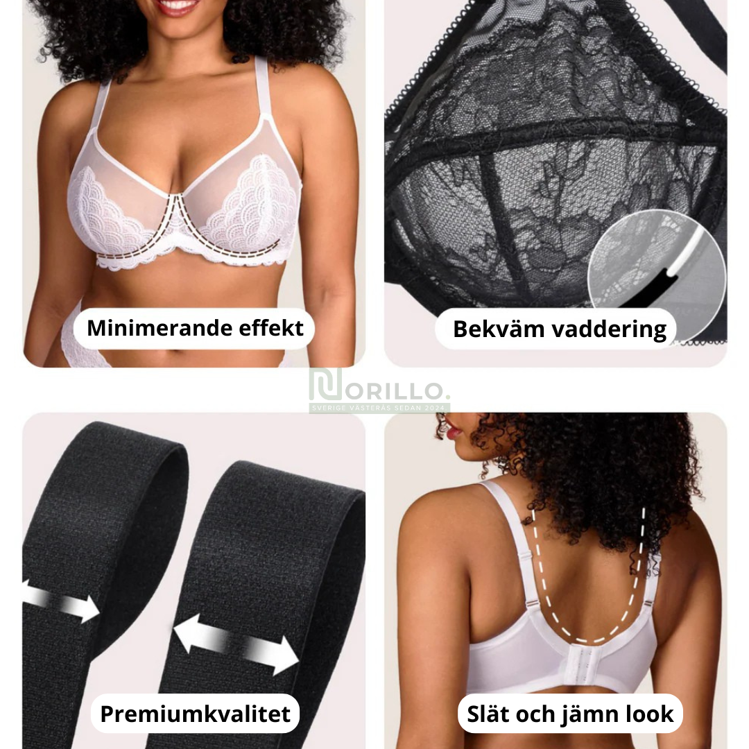 Norillo™ – Premium Minimizer-BH – Synlig – 2 størrelser uten ubehag