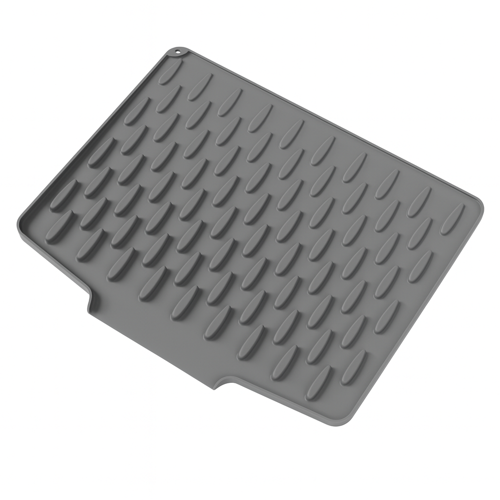 Norillo™ – Varmebeskyttelse & Hurtigdrenering – Silikon Oppvaskmatte