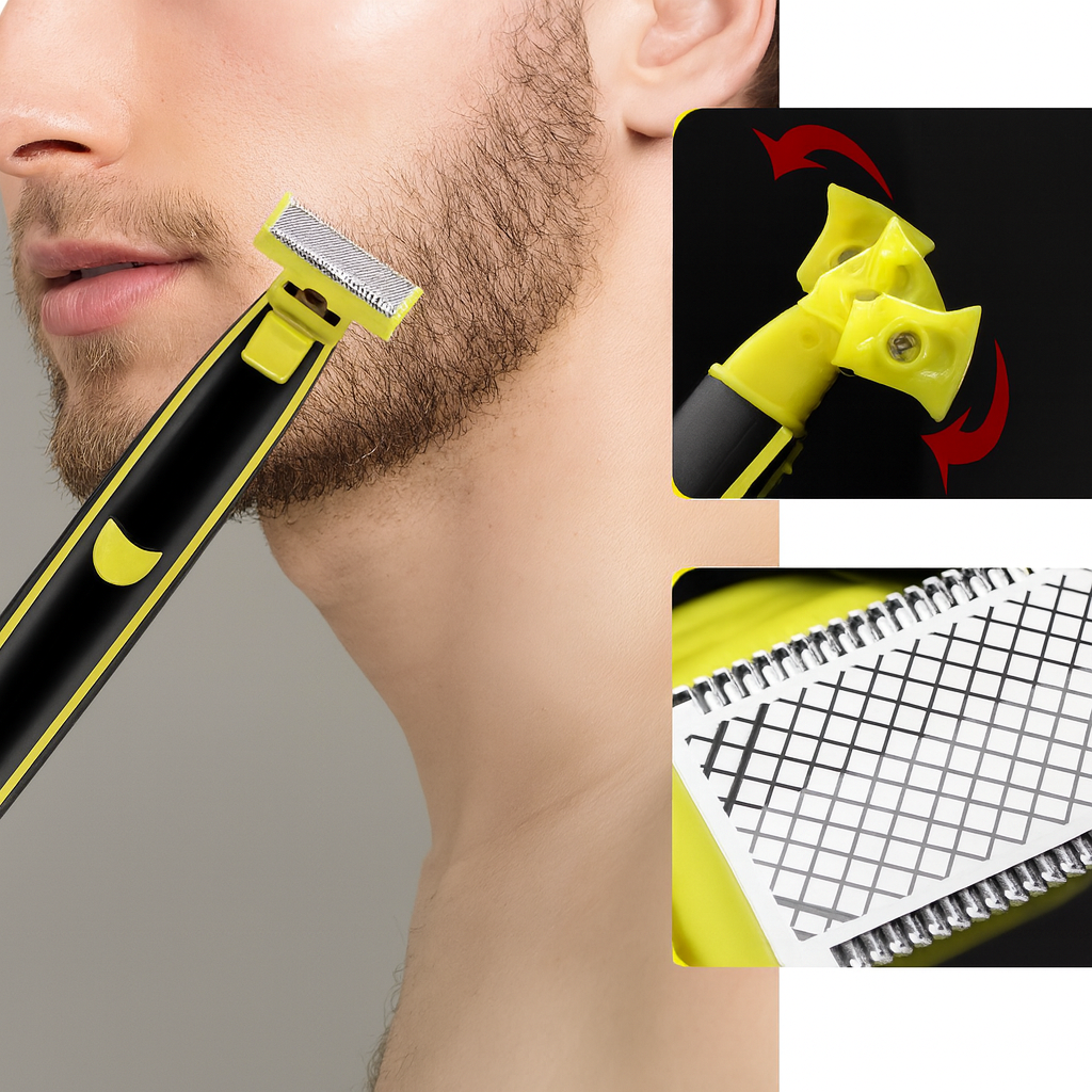 Norillo™ SafeCut – Hudvennlig barbermaskin for kropp og ansikt uten kutt