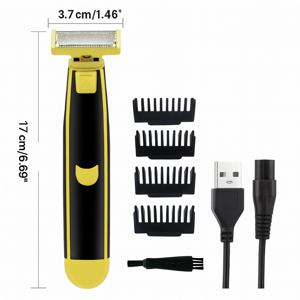 Norillo™ SafeCut – Hudvennlig barbermaskin for kropp og ansikt uten kutt