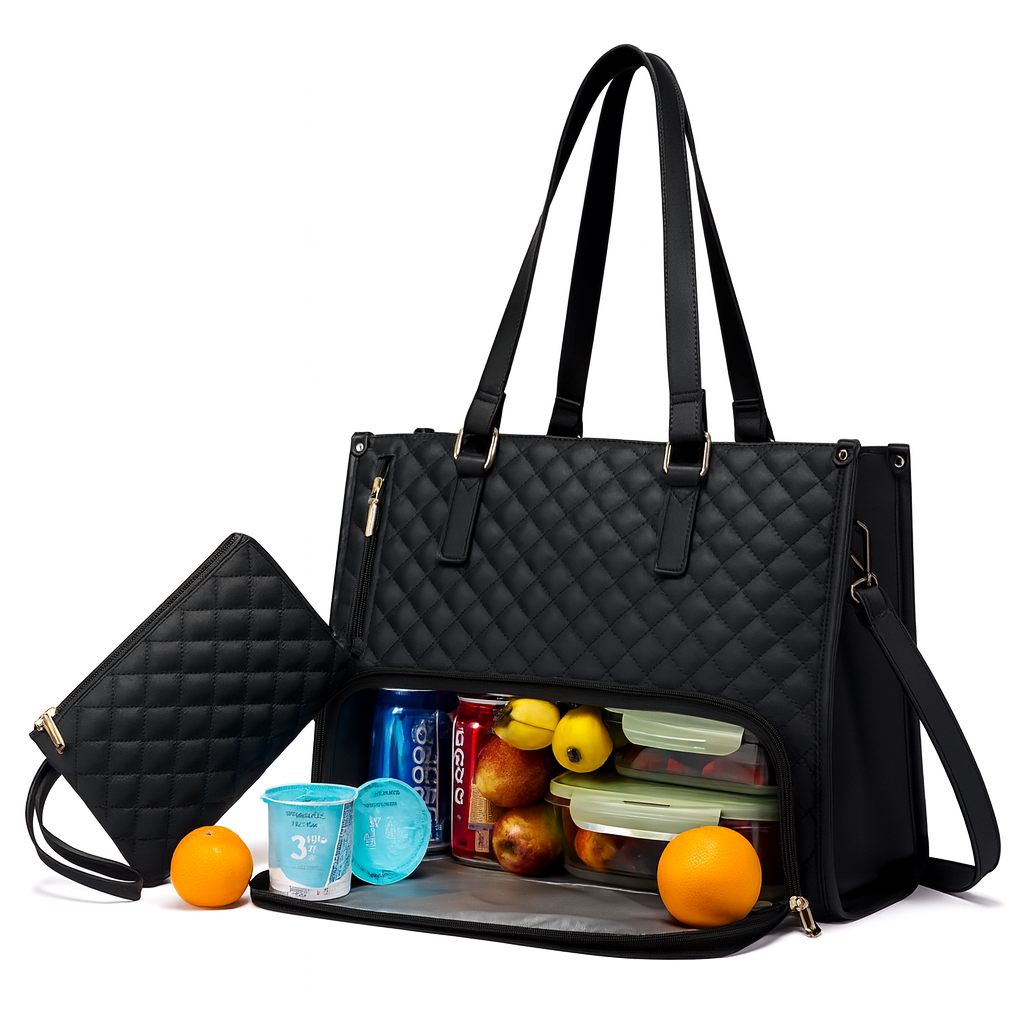 Norillo™ – Stilren Lunsj- og Arbeidsveske med Isolert Kjølerom