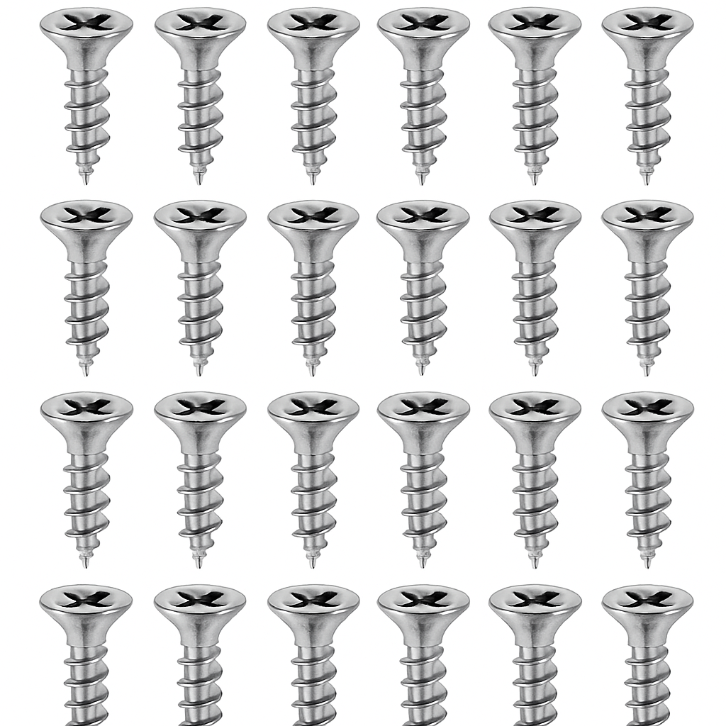 Skruer til hengsler 24 stk