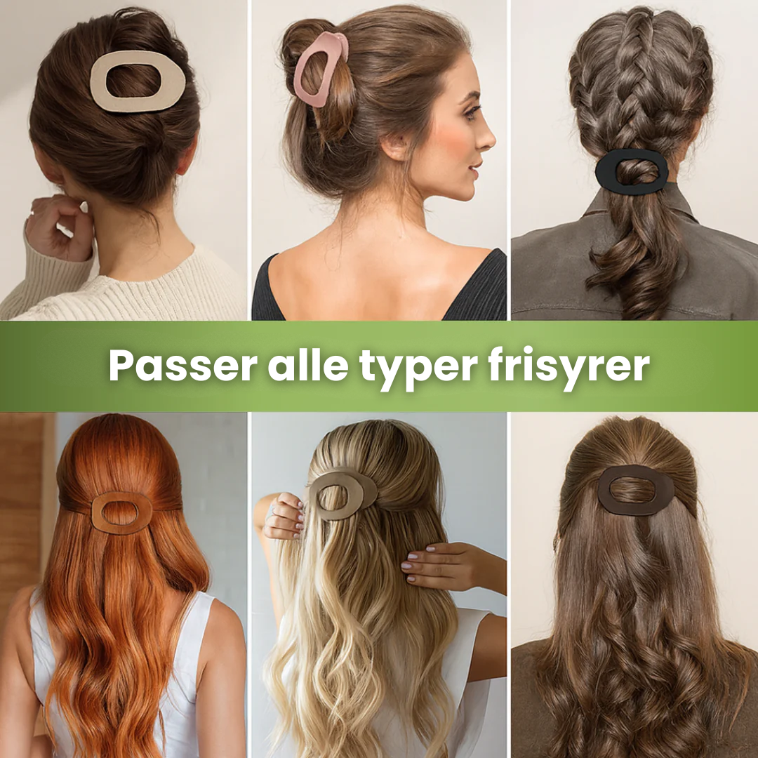 Norillo™ – Flat og behagelig hårklemme som ikke trykker