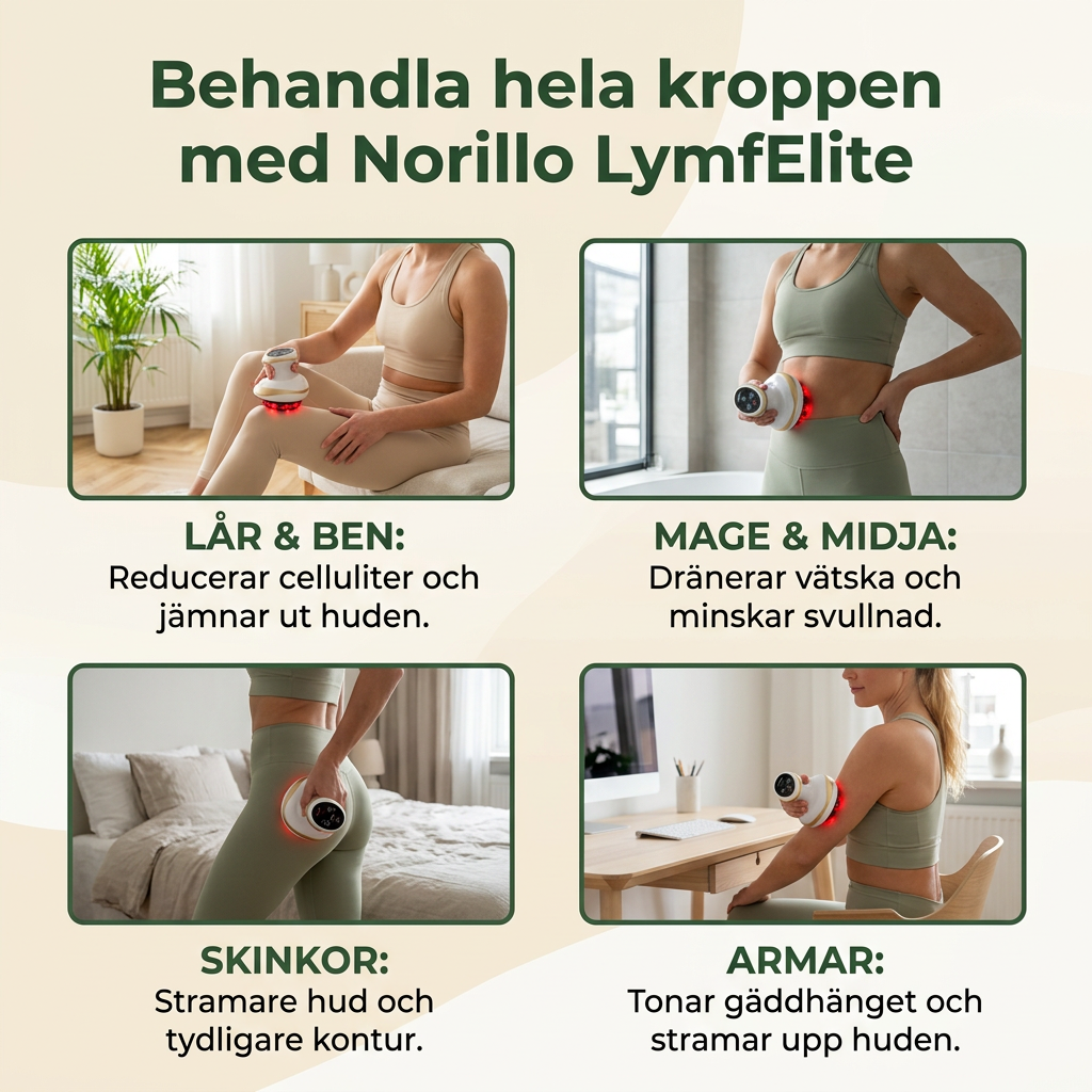 Norillo™ LymfElite – Glattere og fastere hud uten klinikkbesøk