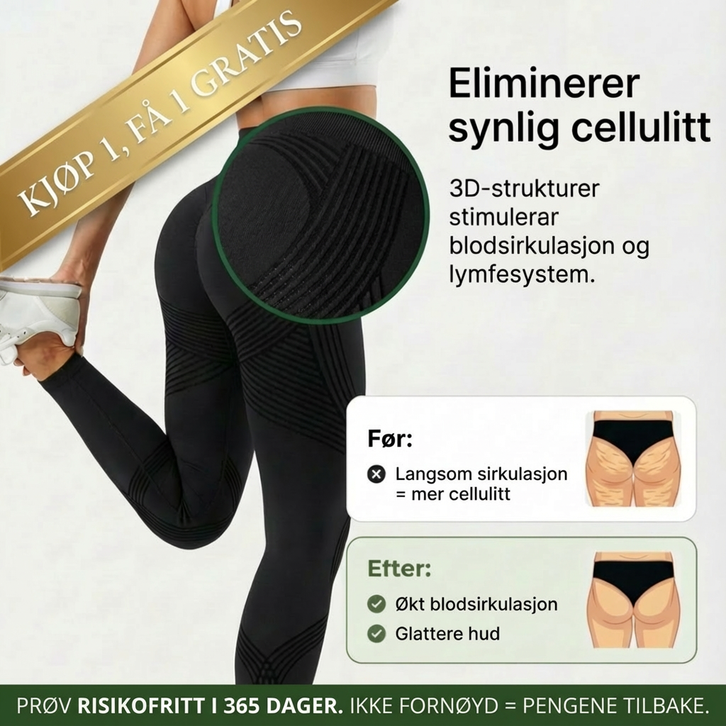 Norillo™ – 3D Sculpt Leggings – Form din silhuett uten anstrengelse