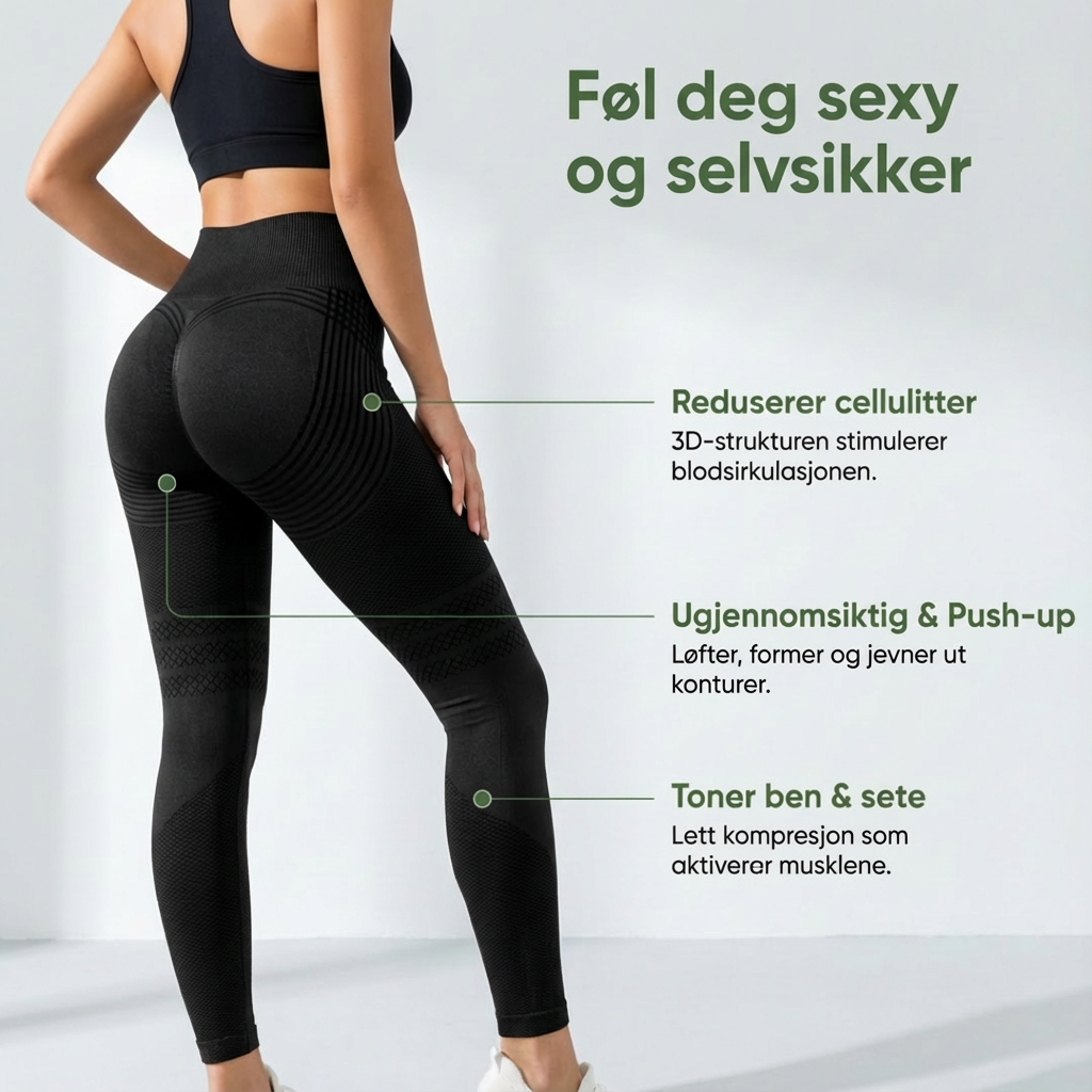 Norillo™ – 3D Sculpt Leggings – Form din silhuett uten anstrengelse
