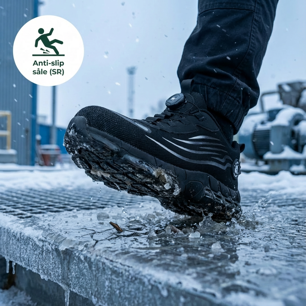 Norillo™ – ArmorFlex S3 Air – Ultralette vernesko med ståltåhette & vrilås