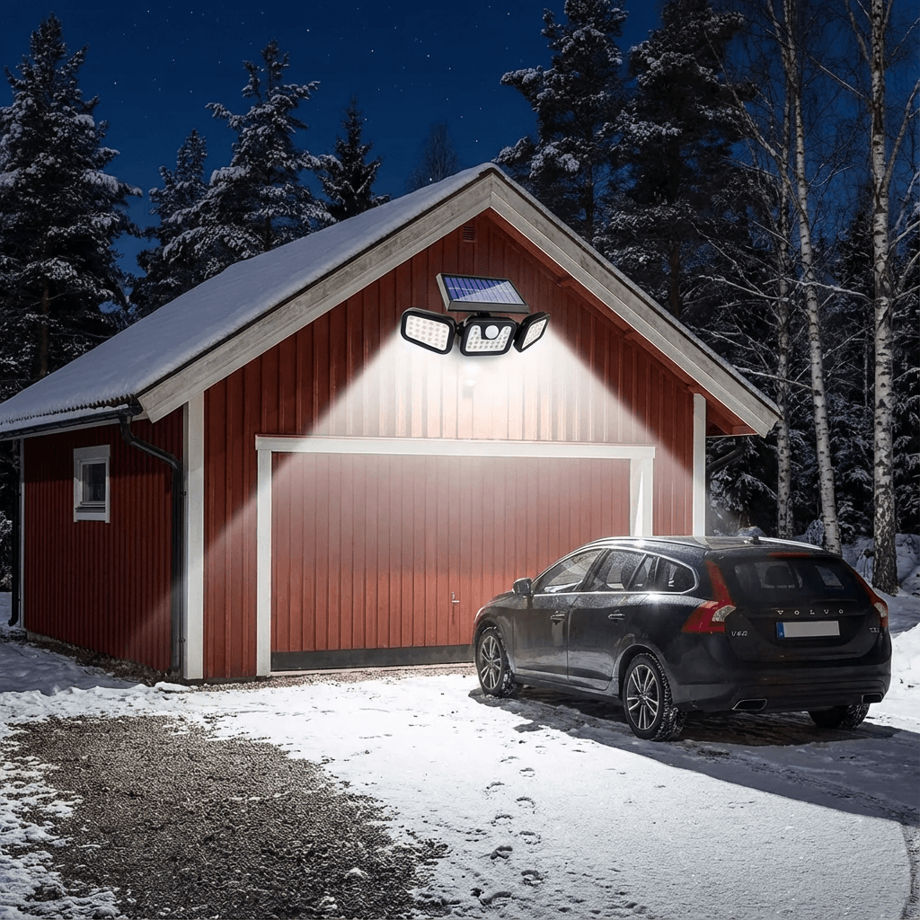 Norillo™ – Kraftig Solcellebelysning som Tennes ved Bevegelse