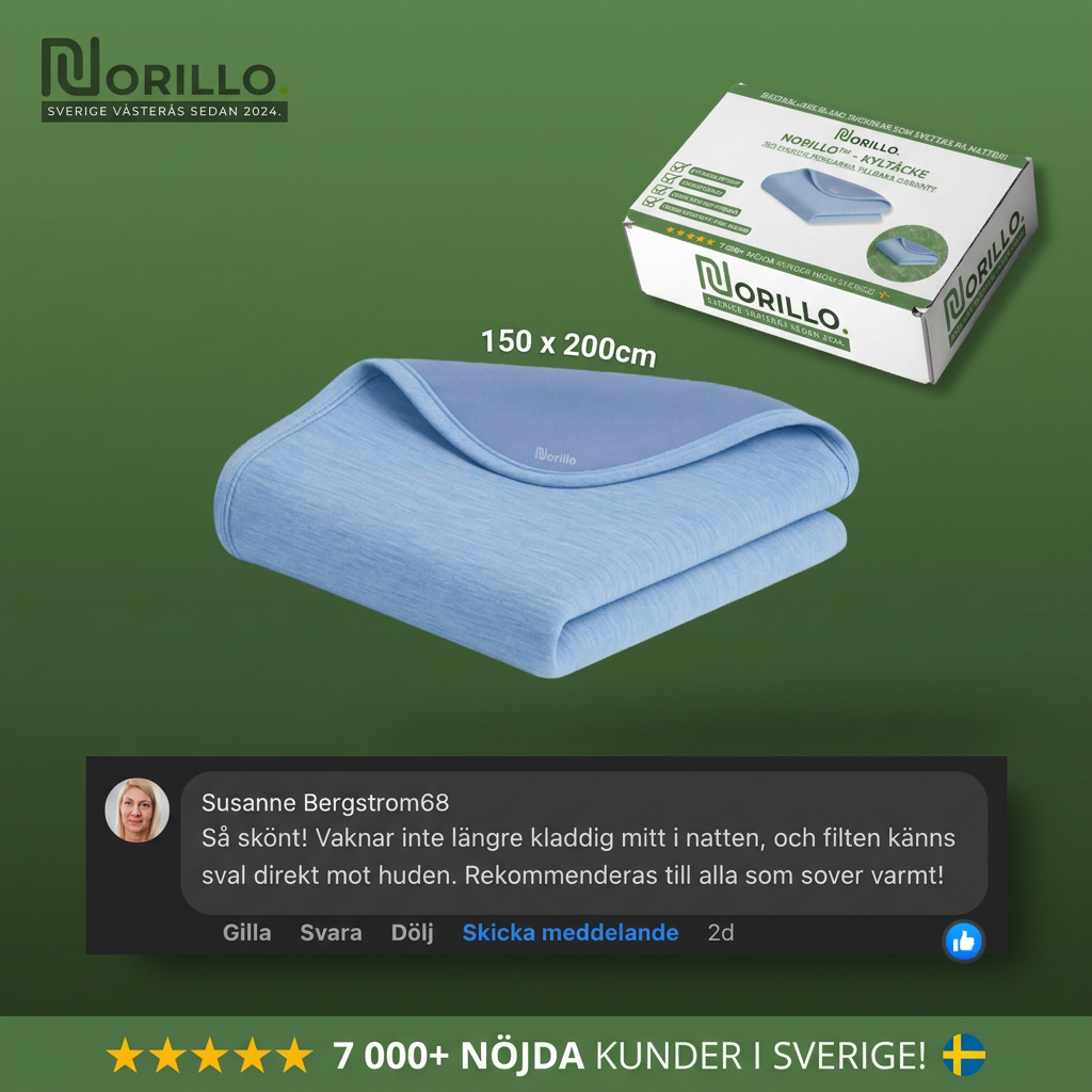 Norillo® – Kjøledyne med japansk Arc-Chill-teknologi og myk bambus