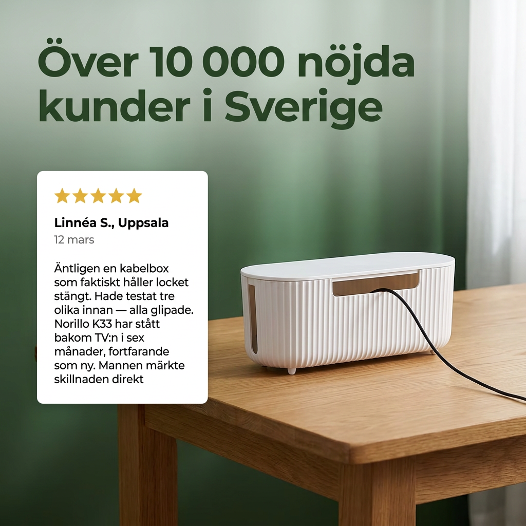 Norillo™ – Kabelboks K33 – Originalmodell med plass til hele grenuttaket