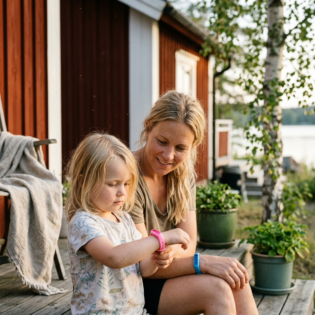Norillo® – BiteShield myggarmbånd med naturlige oljer, oppladbart