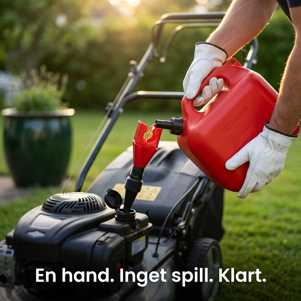 Norillo™ – DropStop – Tanktrakt som klikker fast og aldri søler