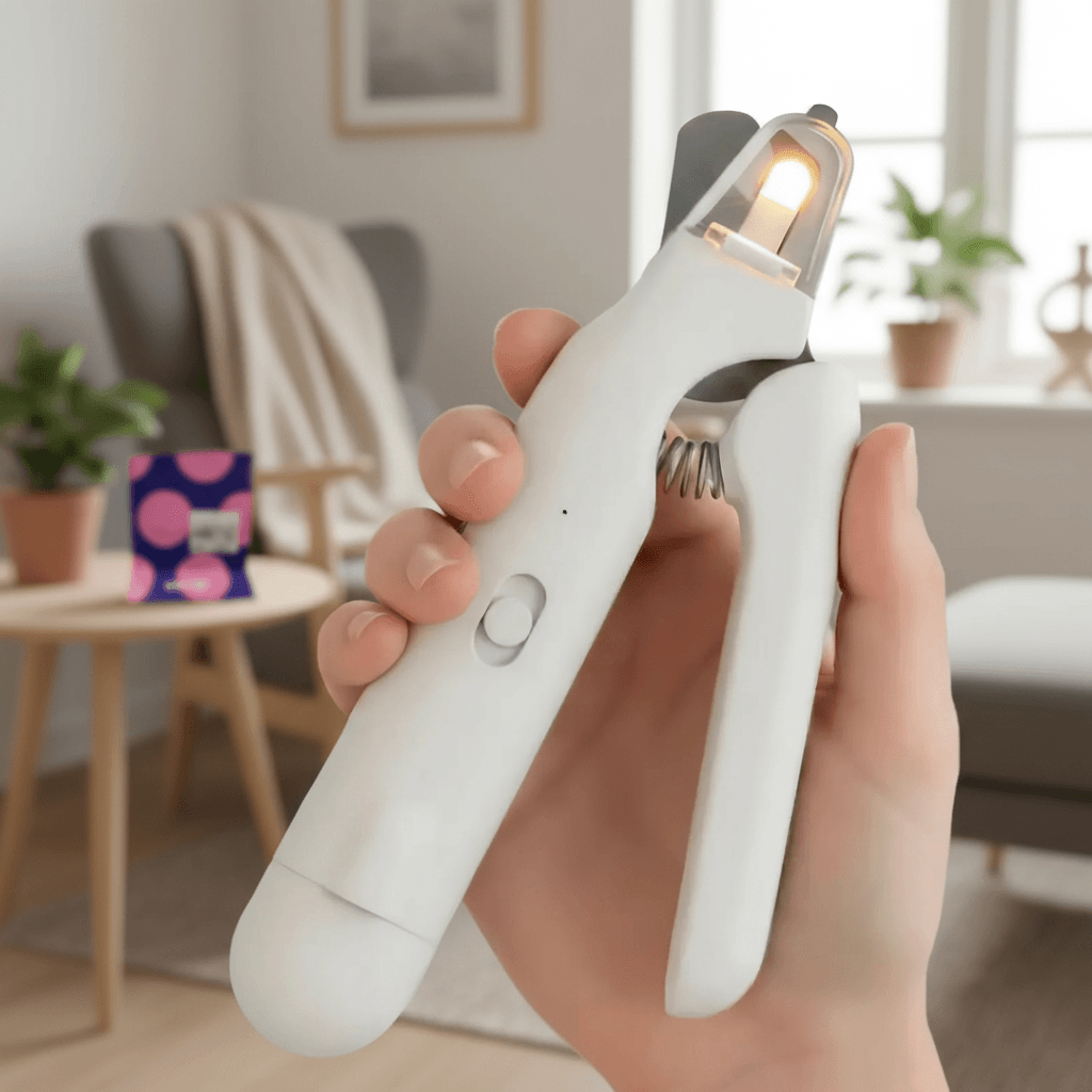 Norillo 2-i-1 Kloklipper med LED-lys