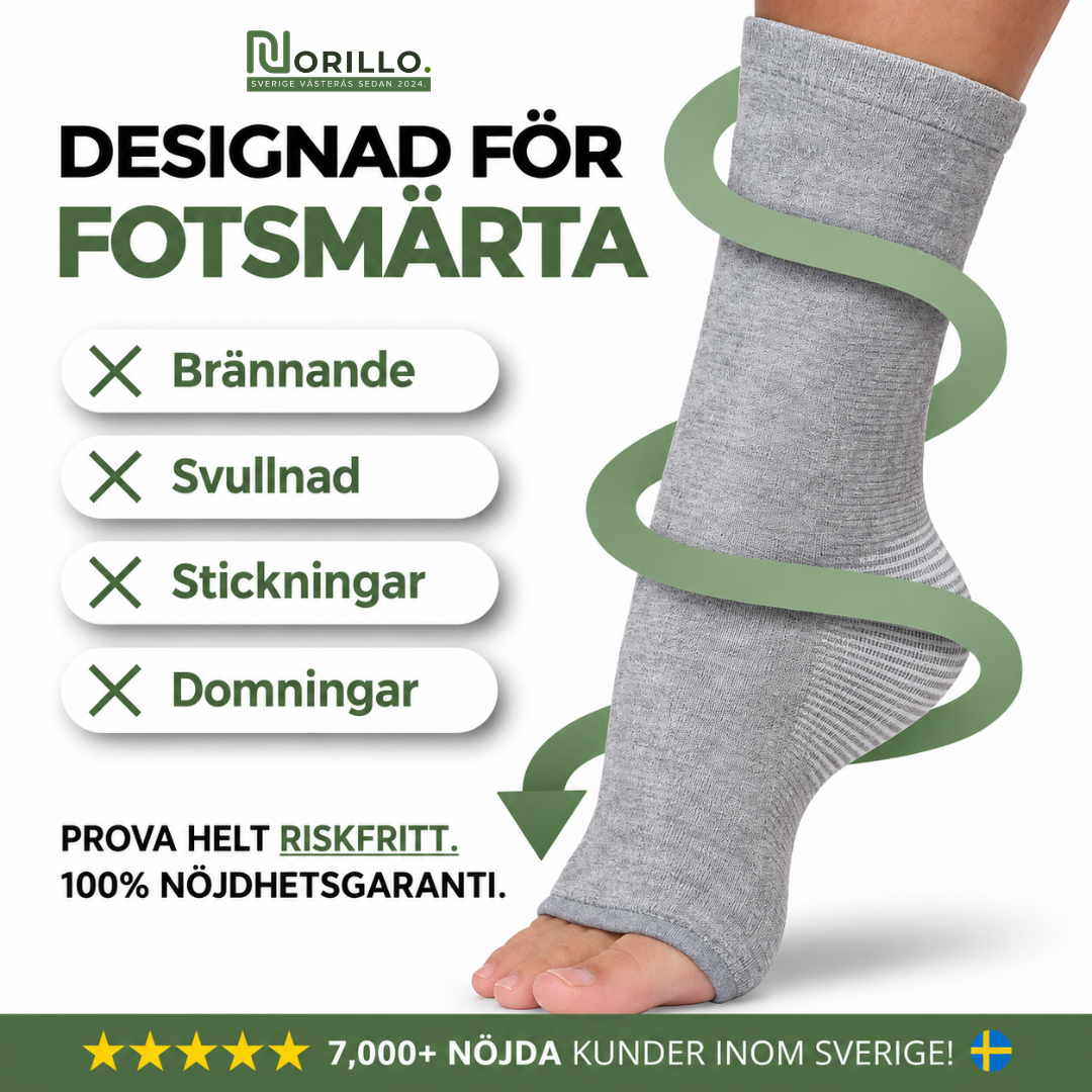 Norillo BambuSleeves fotstøtte
