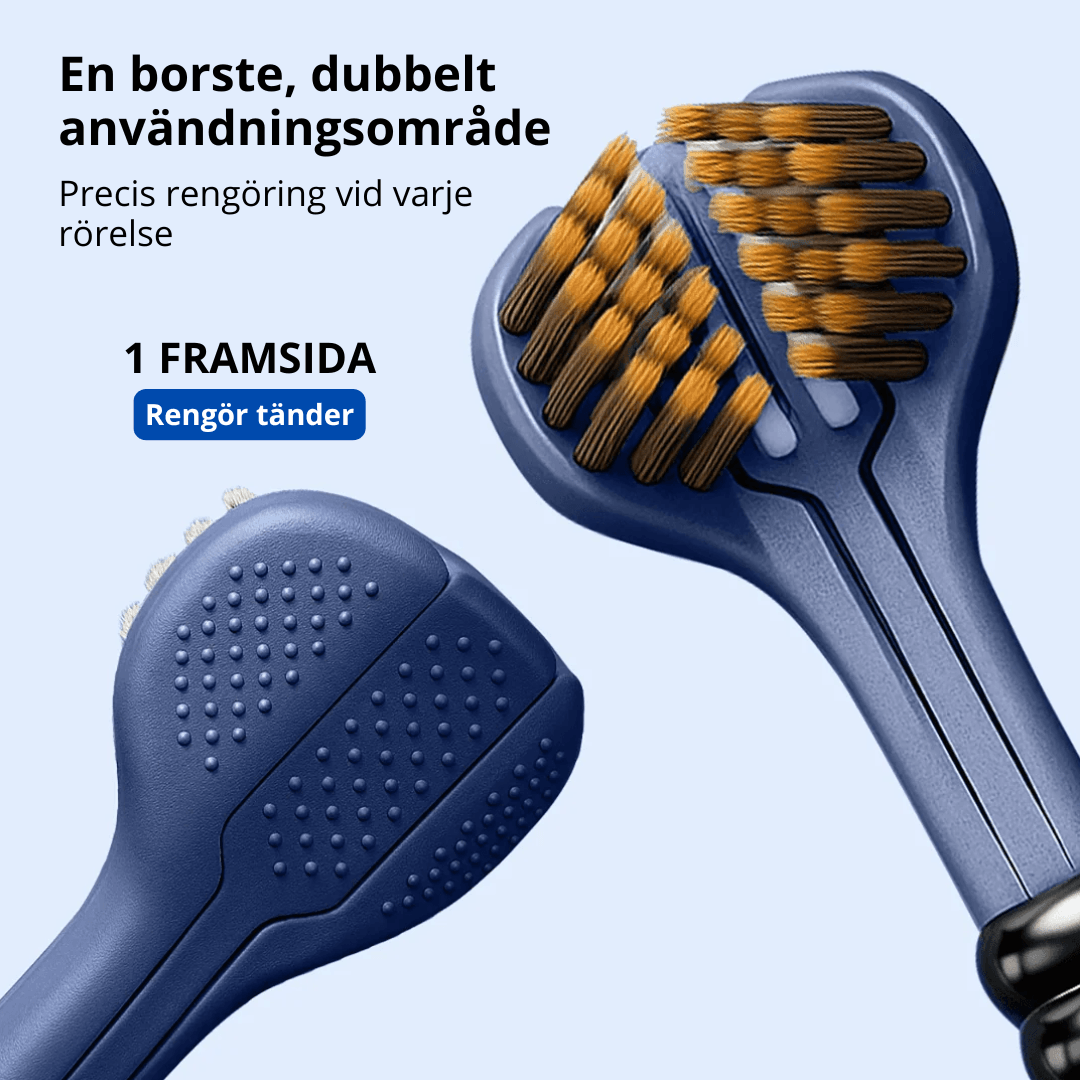 Norillo™ – 3D TriBrush for total tannrengjøring på halve tiden