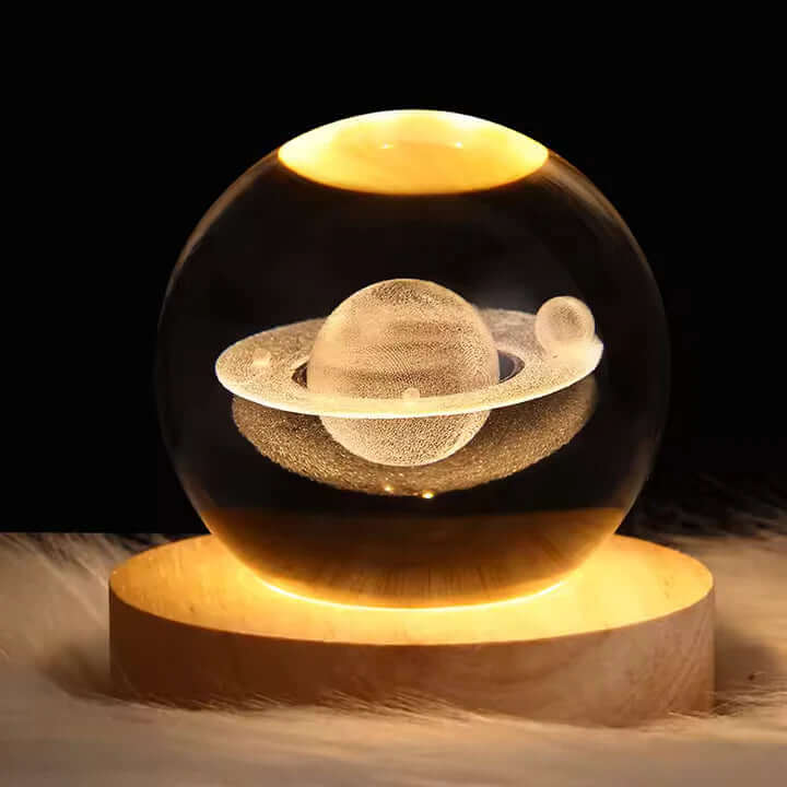 Norillo krystallglobe Saturn