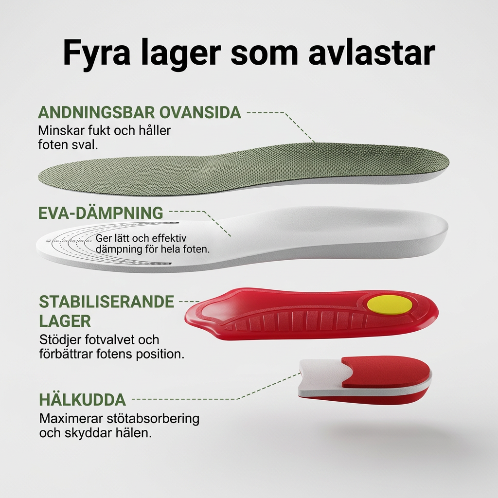 StepFirm innleggssåler