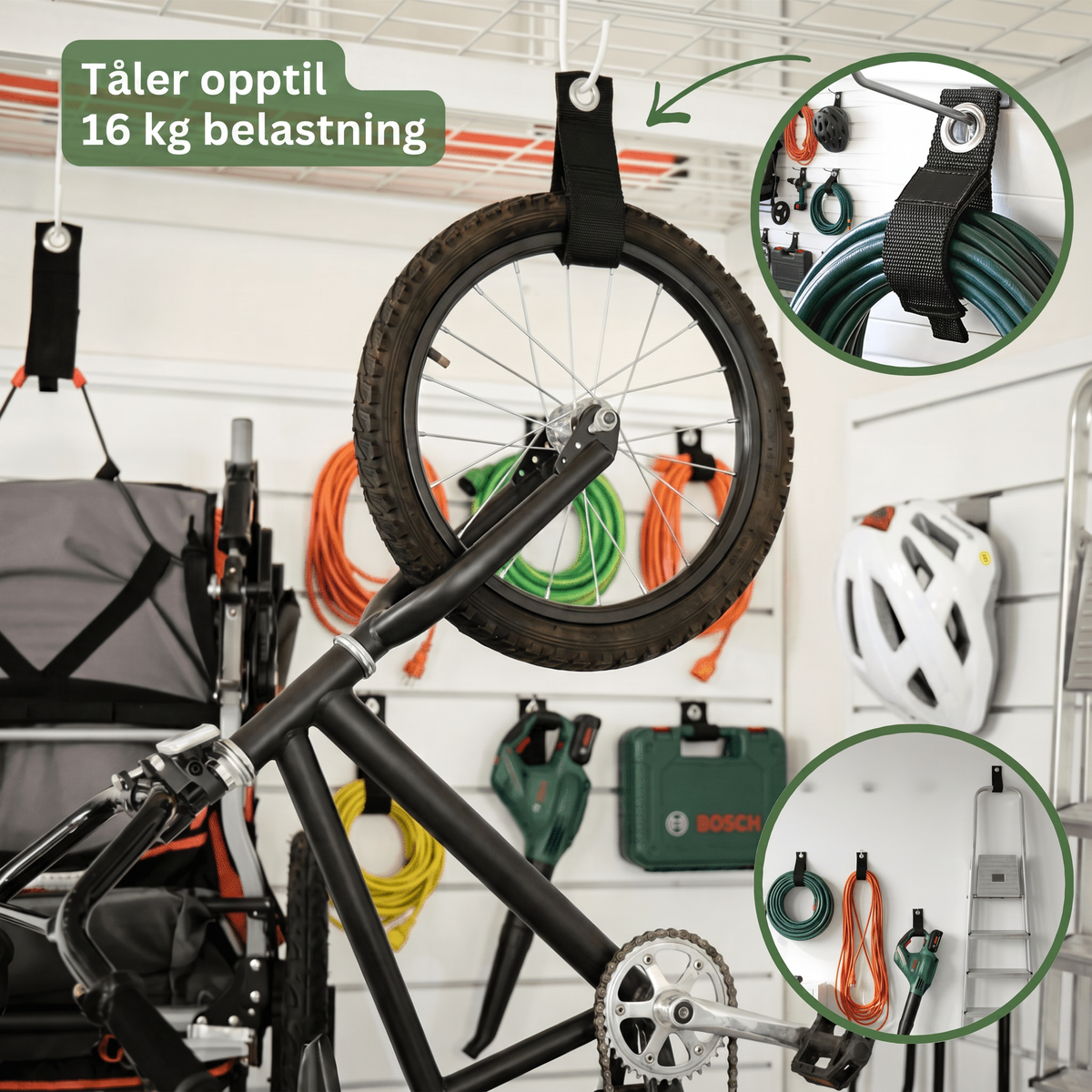 StrongLoop tåler opptil 16 kg belastning