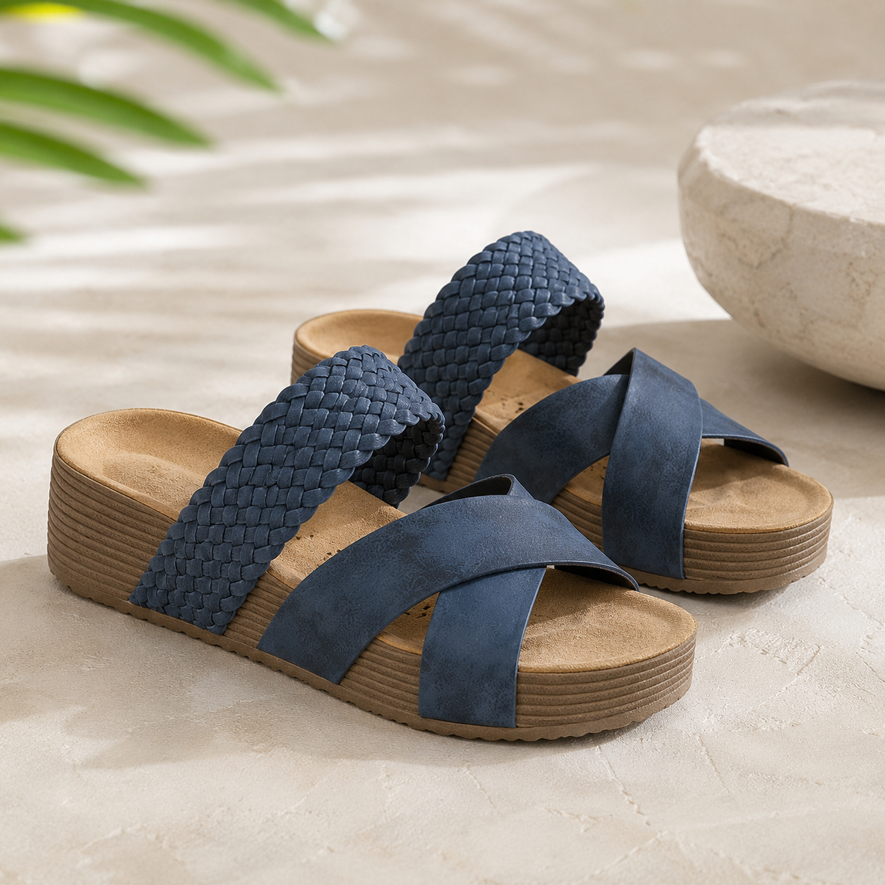 SummerEase sandal blå